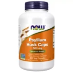 psyllium husk 500 mg 200 caps now foods envia suplementos