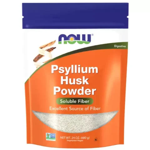psyllium husk en polvo now foods envia suplementos