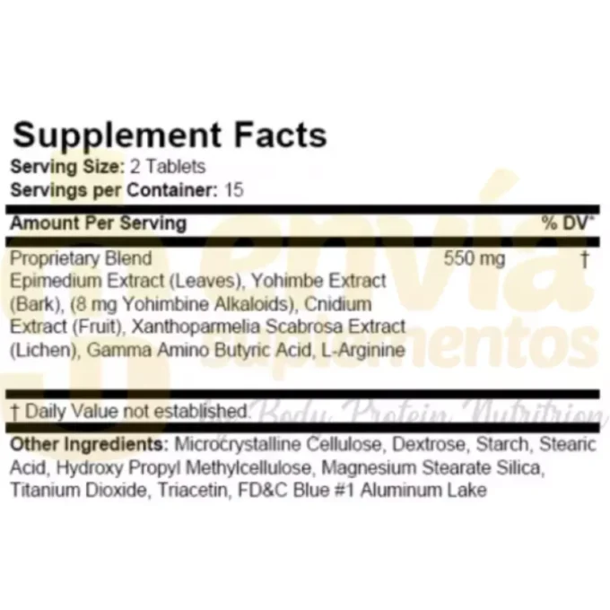 stamina rx hi tech envia suplementos mexico sf