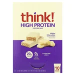 think high protein envia suplementos chocolate blanco