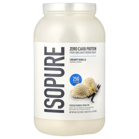 isopure vainilla envia sf envia suplementos