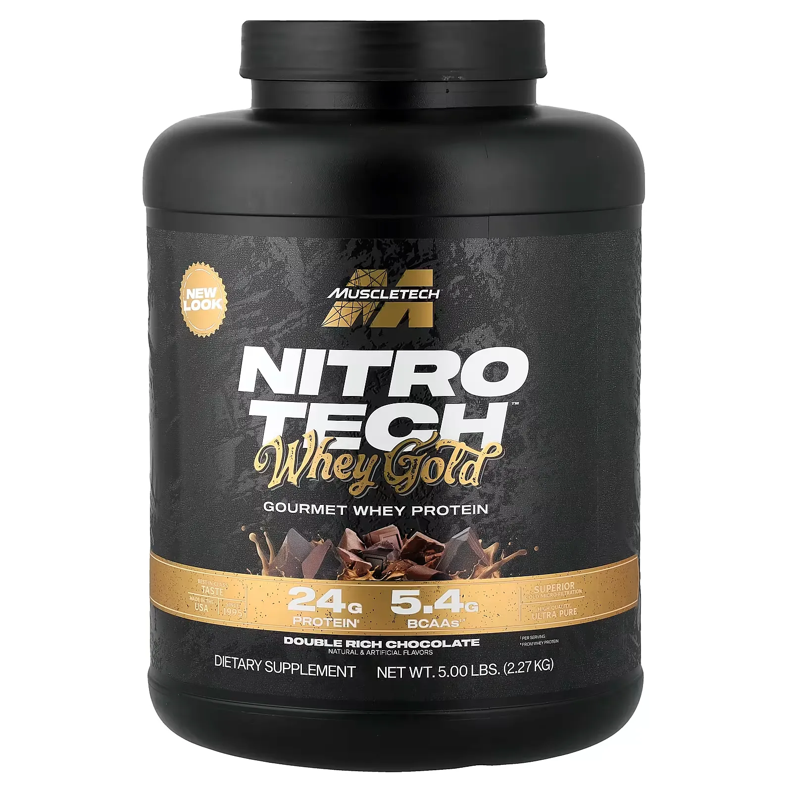 nitro-tech-whey-gold-5-lbs-muscletech 24g-proteina-pura 5-5g-bcaas 4g-glutamina cold-microfiltration-sin-creatina-80-porciones