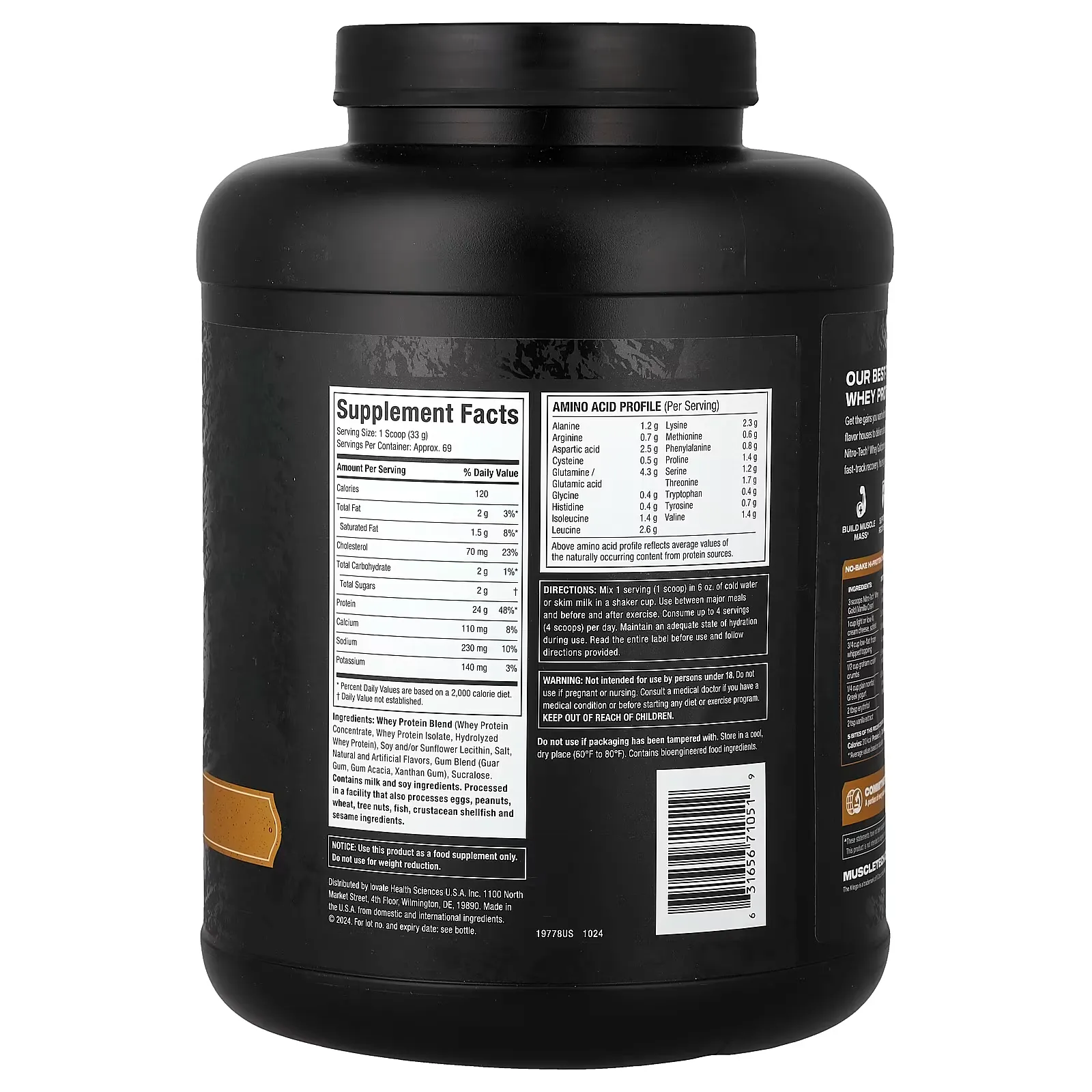 nitro-tech-whey-gold-5-lbs-muscletech atleta-gym post-workout recuperacion-muscular proteina-pura-definicion muscletech-1