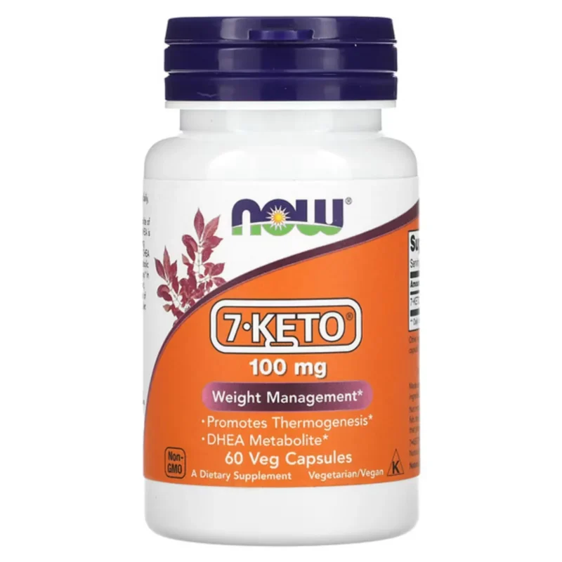 7 Keto 100 mg 60 caps now foods envia suplementos