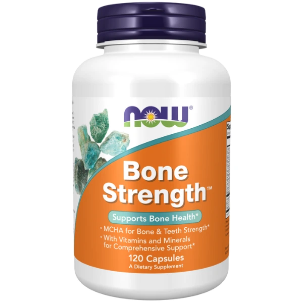 Bone Strenght 120 Veg Caps - Now Foods