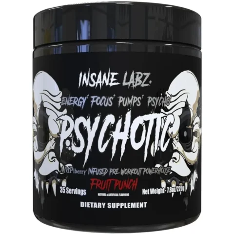 Psychotic Black insane labz envia suplementos ponche de frutas
