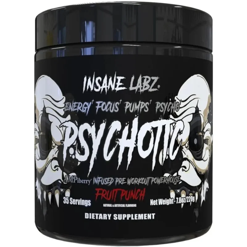 Psychotic Black insane labz envia suplementos ponche de frutas