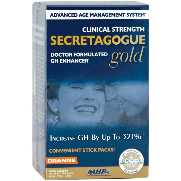Secretagogue Gold envia suplementos mhp