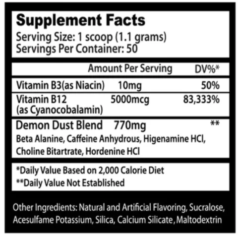 demon dust insane labz envia suplementos sf