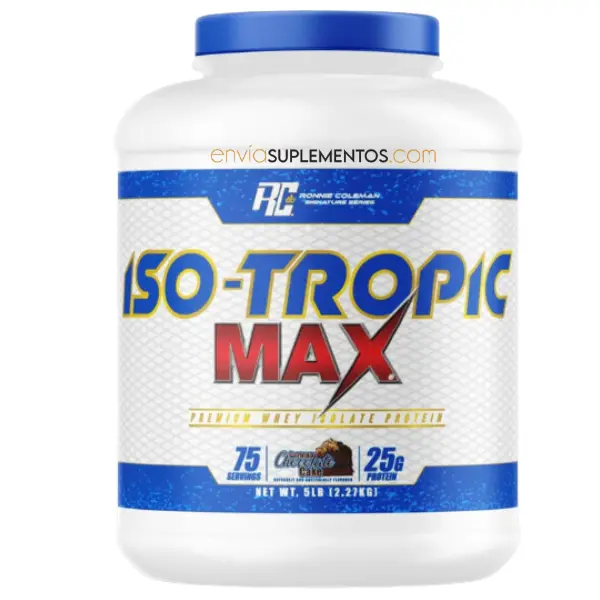 iso-tropic max ronnie coleman envia suplementos