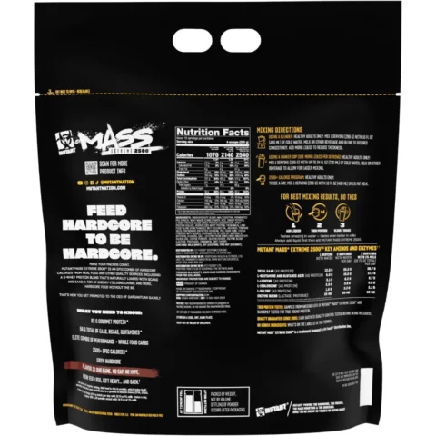 mutant mass extreme 2500 15 lbs envia suplementos sf