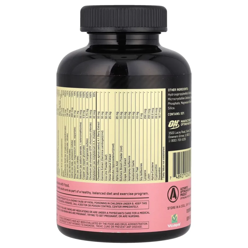 opti women 120 caps optimum nutrition envia suplementos sf1