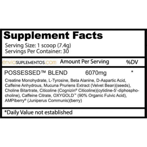 possessed insane labz envia suplementos sf