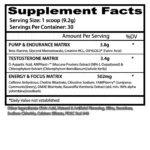 psychotic-test 30-serv insane-labz supplement-facts beta-alanina-creatina-hcl oxygold-ampitest-chlorophytum-3-matrices