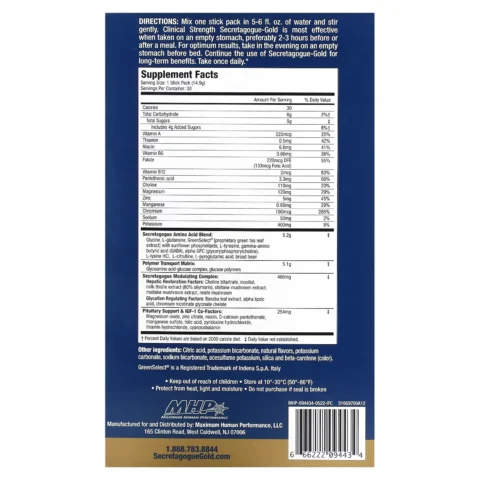 secretagogue gold mhp envia suplementos sf