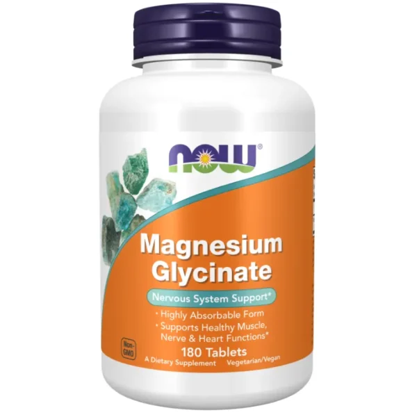glicinato de magnesio now foods envia suplementos