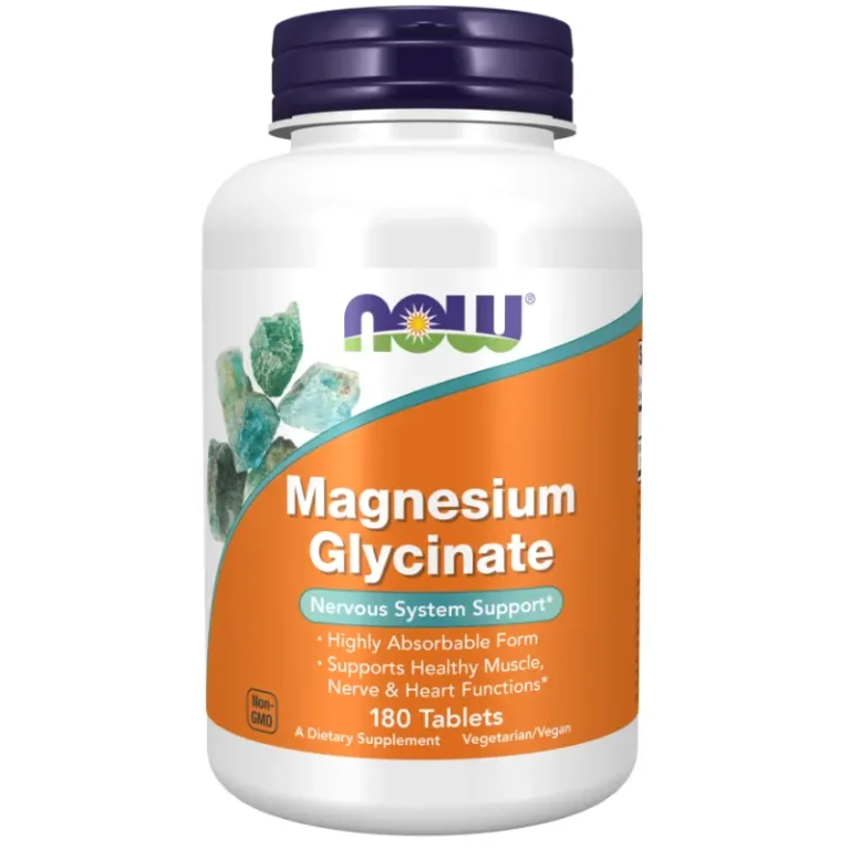 glicinato de magnesio now foods envia suplementos
