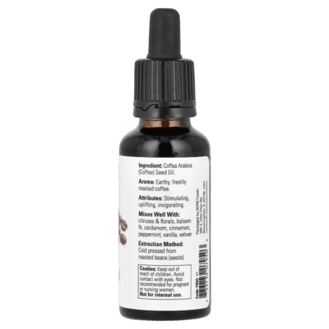 textura-aceite-cafe-puro-now-foods-belleza