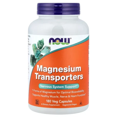 magensium transportes now foods envia suplementos