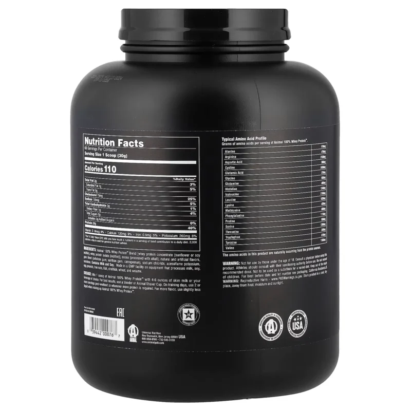 animal 100% Whey protein universal nutrition envia suplementos sf