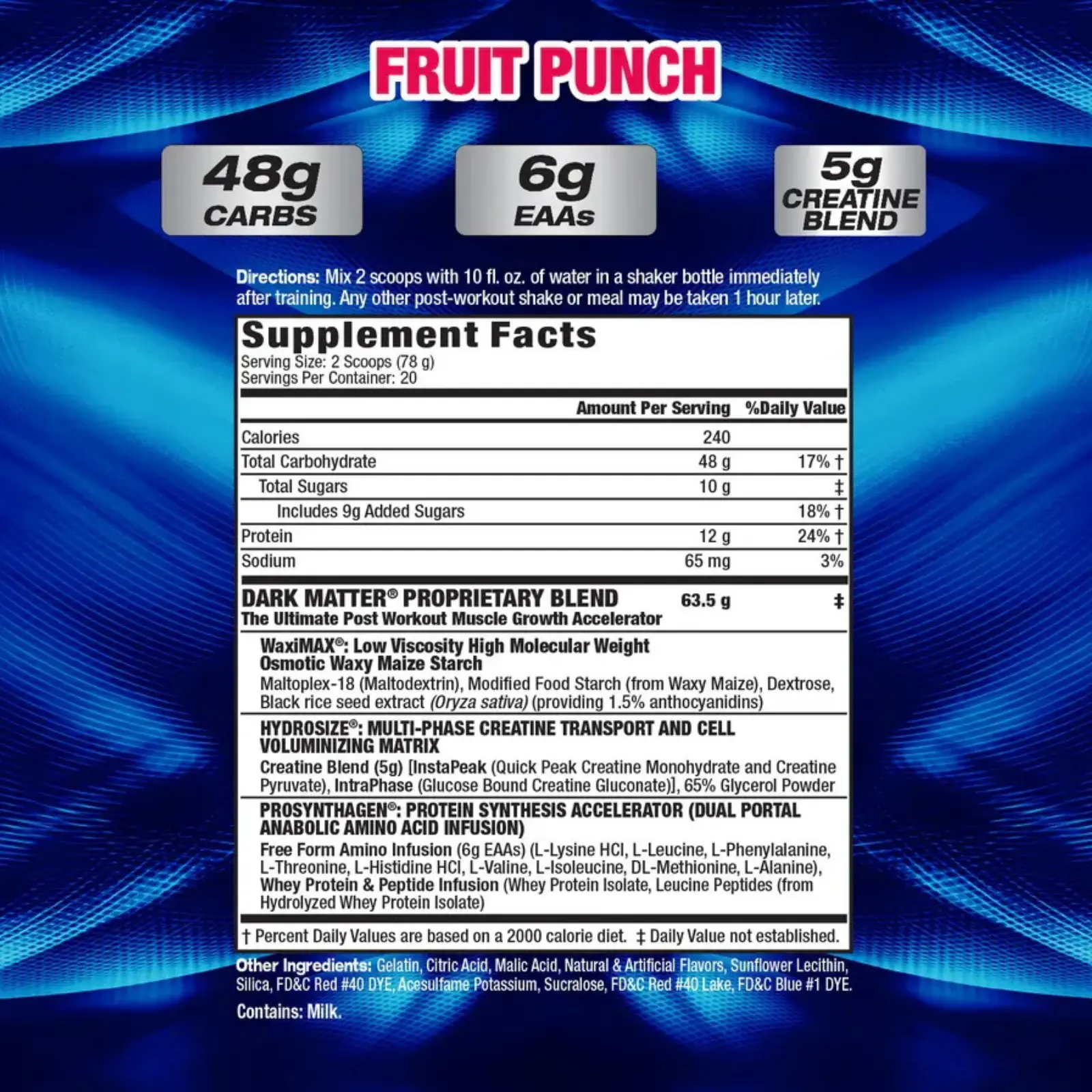 dark matter mhp envia suplementos ponche de frutas sf