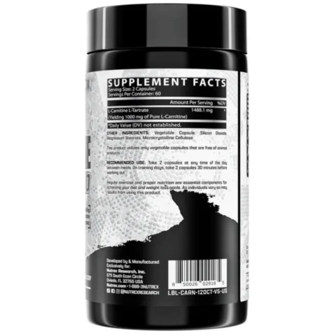 l carnitina 1000 120 caps nutrex envia suplementos sf