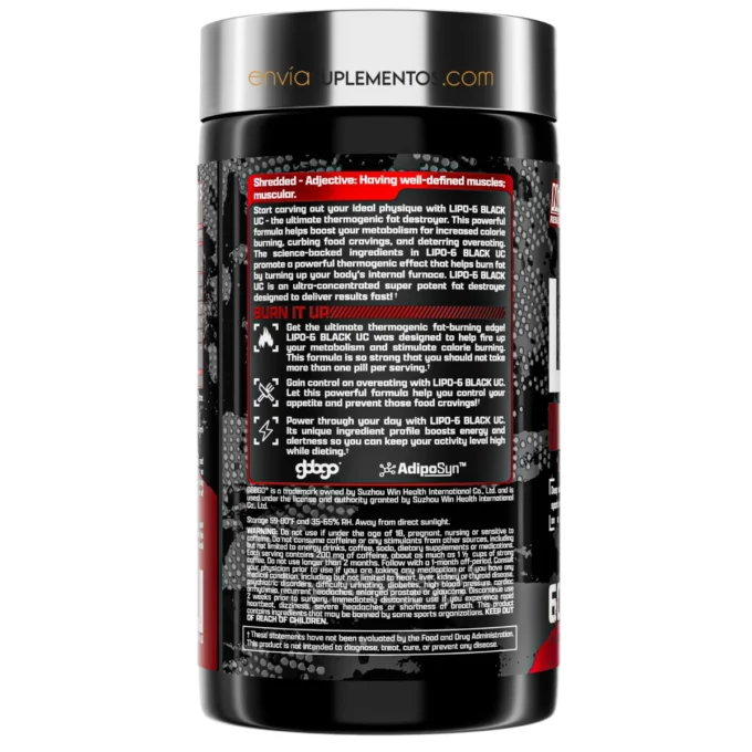 lipo 6 black ultra concentrado nutrex research envia suplementos sf