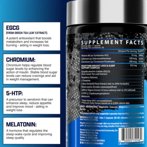 lipo 6 nightime sf nutrex research envia suplementos 1