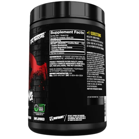 mutant creakong 1kg envia suplementos sf