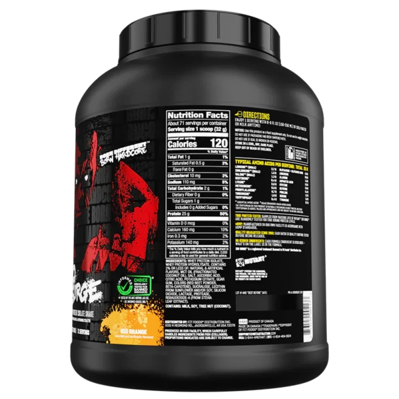 mutant iso surge 5 lbs envia suplementos sf