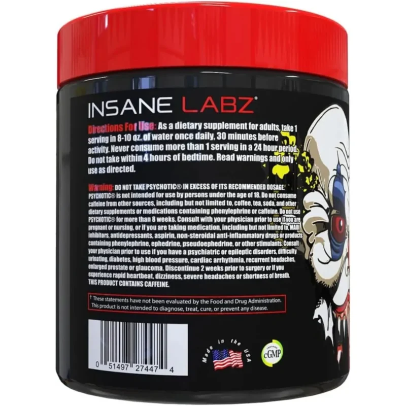 psychotic insane labz ponche de frutas envia suplementos sf
