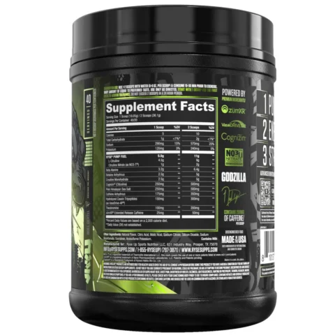 ryse godzilla envia suplementos manzana verde sf