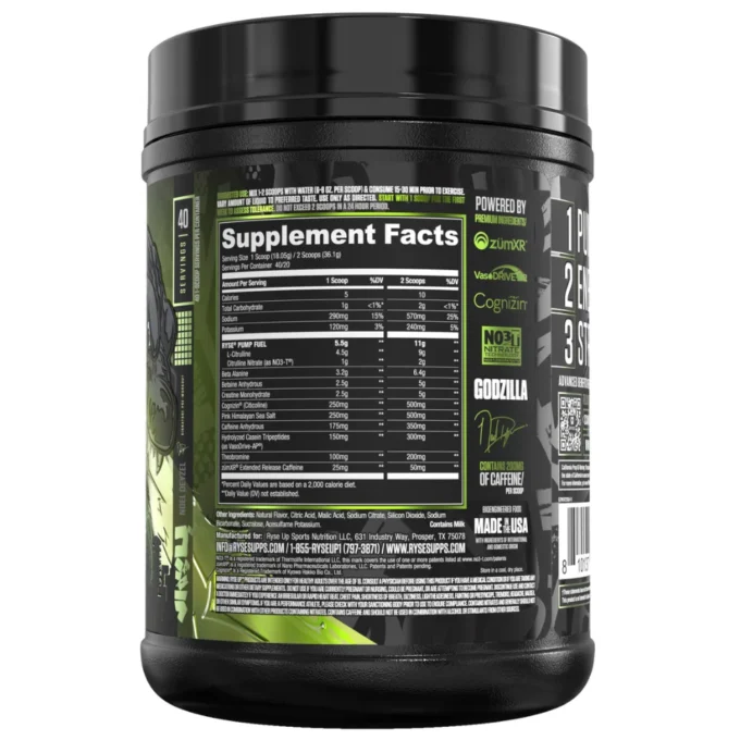 ryse godzilla sf envia suplementos