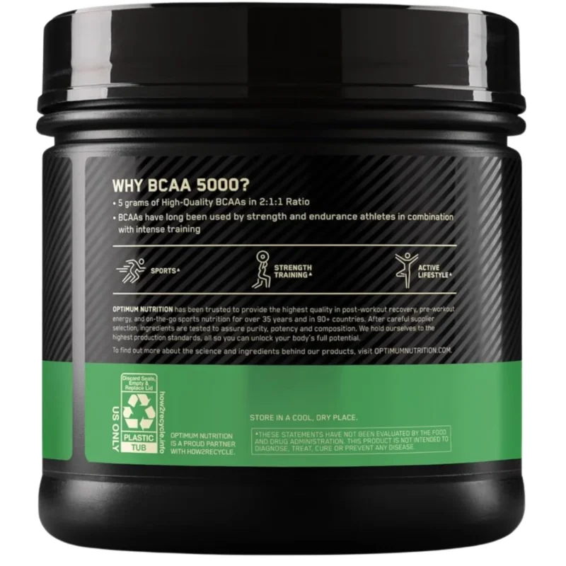 bcaa 5000 powder optimum nutrition envia suplementos sf3