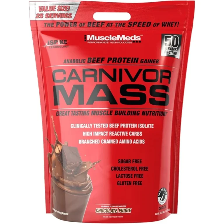 carnivor mass 10 lbs musclemeds envia suplementos