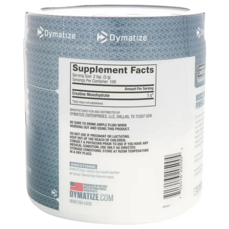 creatina monohidrata creapure dymatize envia suplementos sf