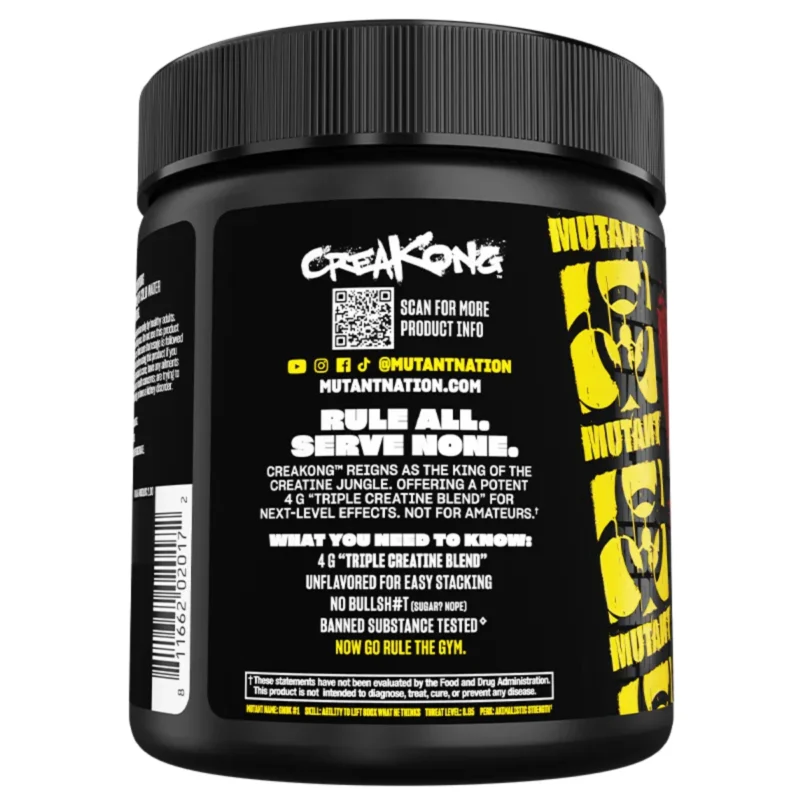 mutant creakong 300 grs envia suplementos sf