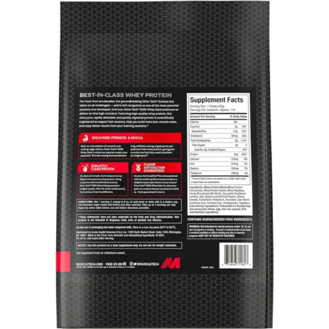 nitro tech 100% whey gold 8 lbs muscletech envia suplementos sf