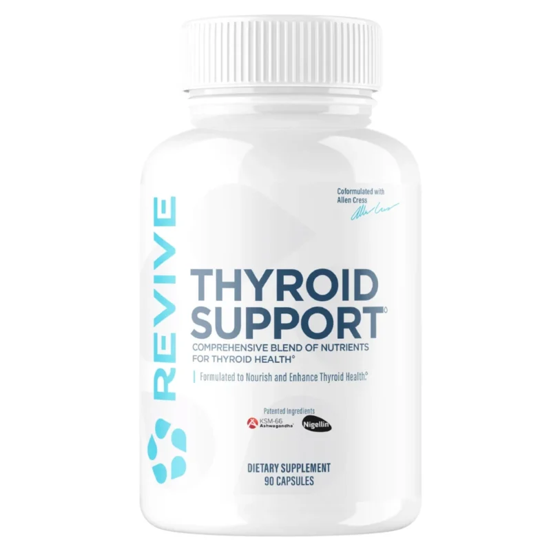 thyroid support apoyo de tiroides revival md