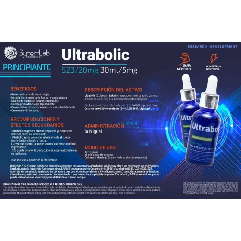 ULTRAbolic s-23 syner lab envia suplementos syner lab sf