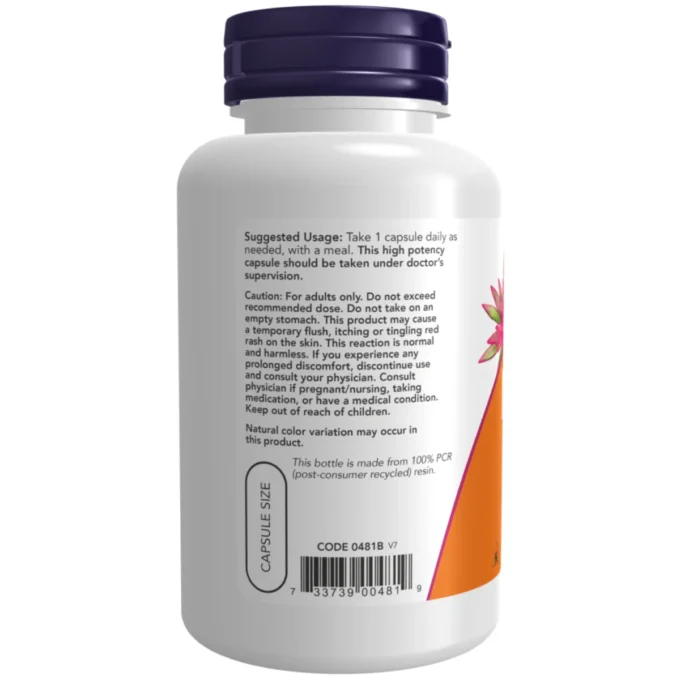 niacina now foods vitamina b3 envia suplementos sf1