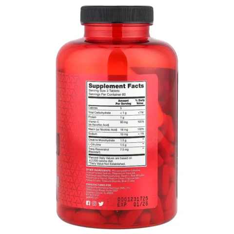 tabla-nutricional-nitrix-2-bsn-ingredientes-citrulina