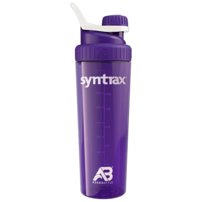 shaker syntrax aerobottler 32 oz morado envia suplementos