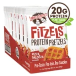 fitzels protein pretzels pizza paloosa lennys & larrys envia suplementos