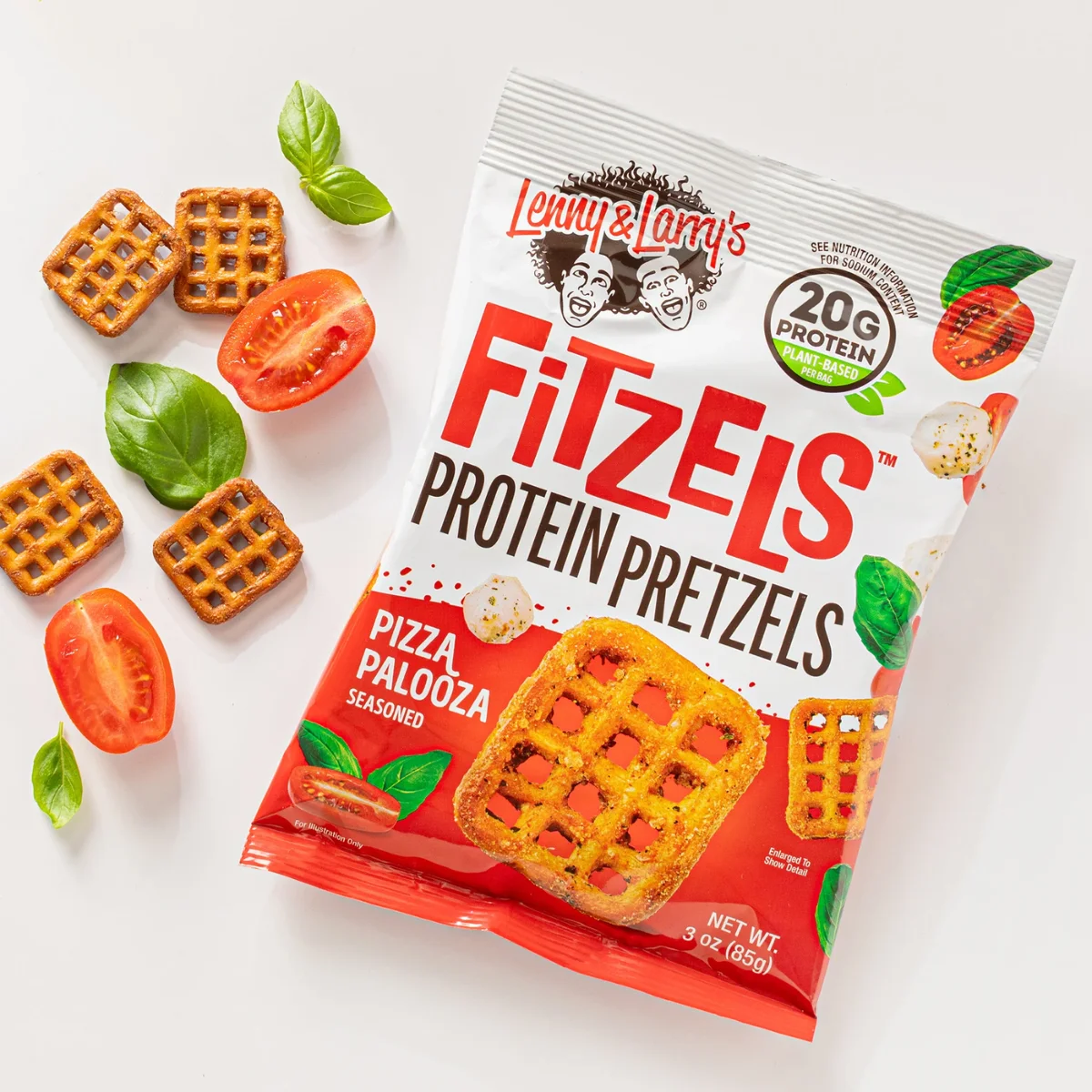 fitzels protein pretzels pizza paloosa lennys & larrys envia suplementos 4
