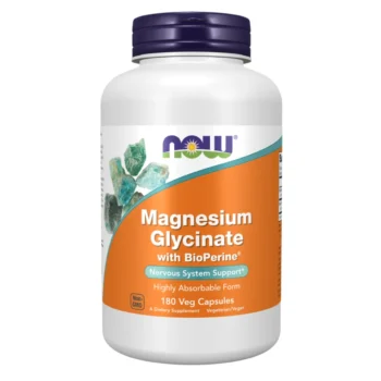 glicinato de magnesio con bioperine now foods envia suplementos