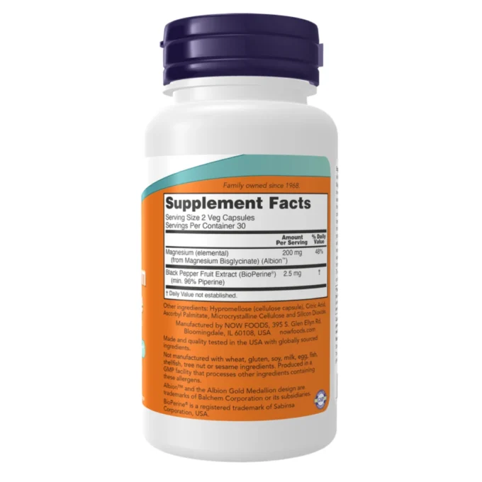 glicinato de magnesio con bioperine now foods envia suplementos sf (1)