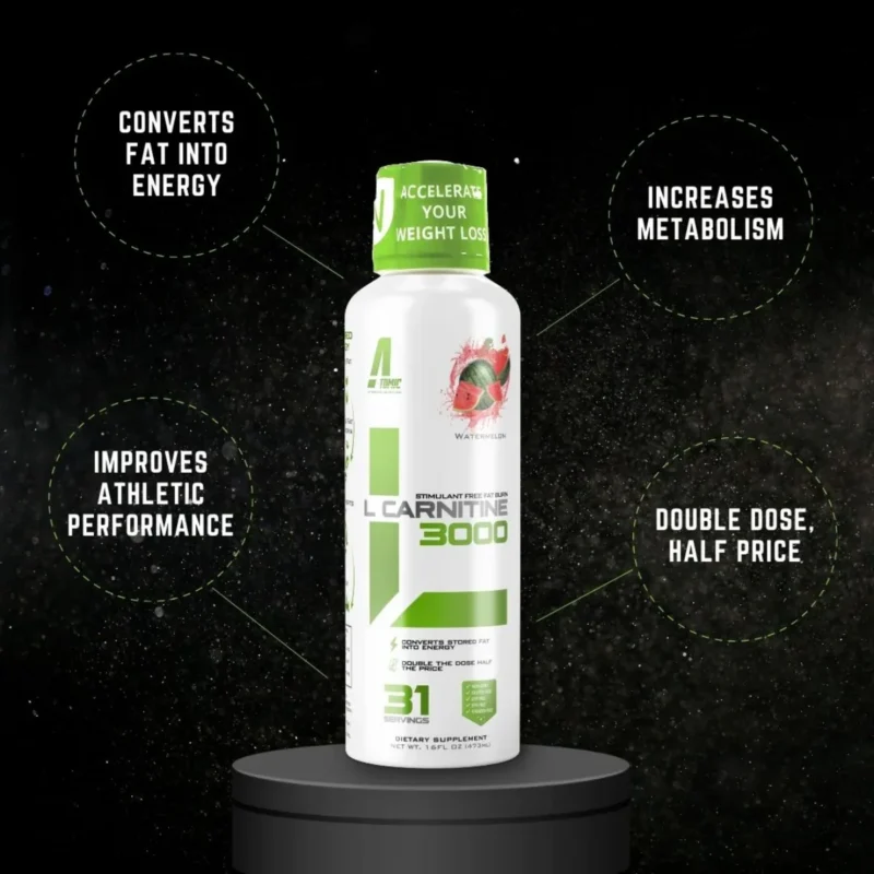 l-carnitina 3000 liquida atomic strenght nutrition envia suplementos sf2