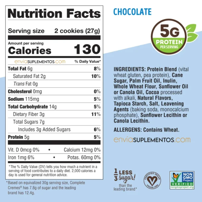 The Complete Cremes LEnny & Larrys envia suplementos galletas de proteina sf