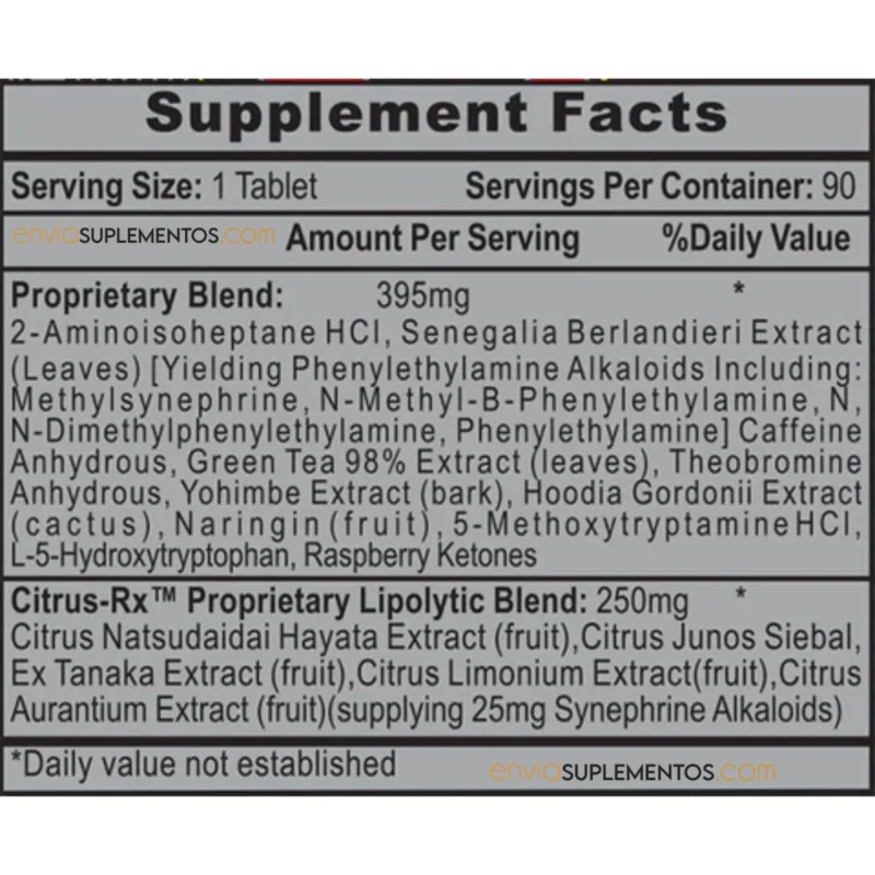 lipodrene xtreme hi tech envia suplementos sf